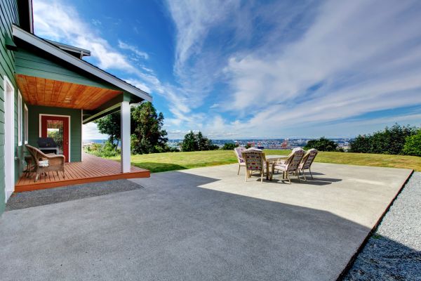 Concrete Patio Installation in Newport Beach