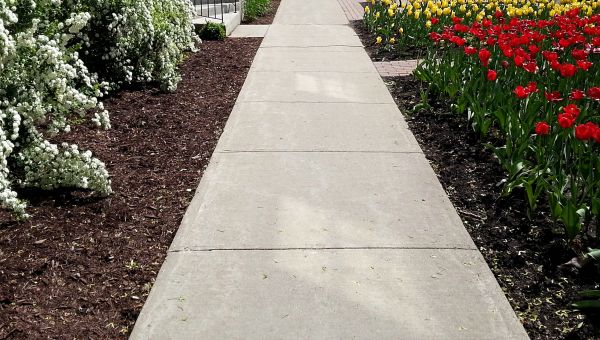 Cement Sidewalk Installation in Newport Beach
