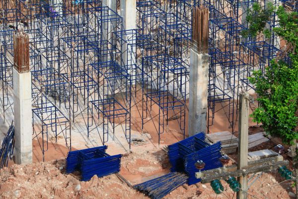 Concrete Pier Construction in Newport Beach