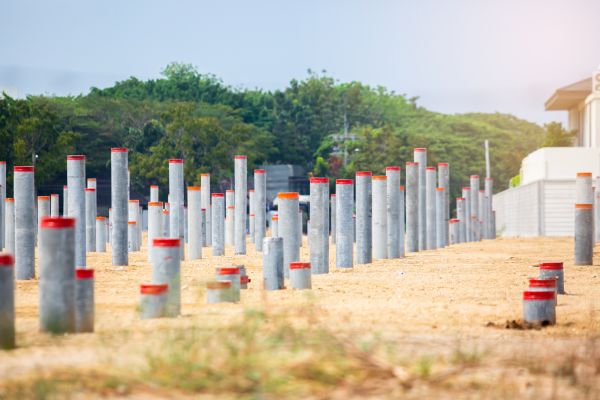 Concrete Pile Installation in Newport Beach