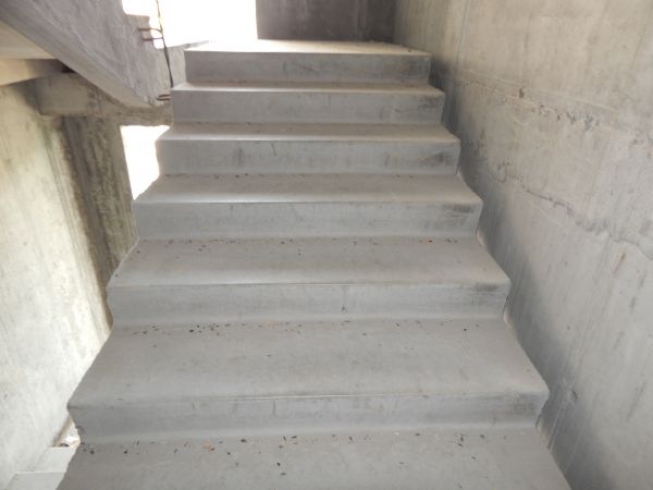 Poured Stair Construction in Newport Beach