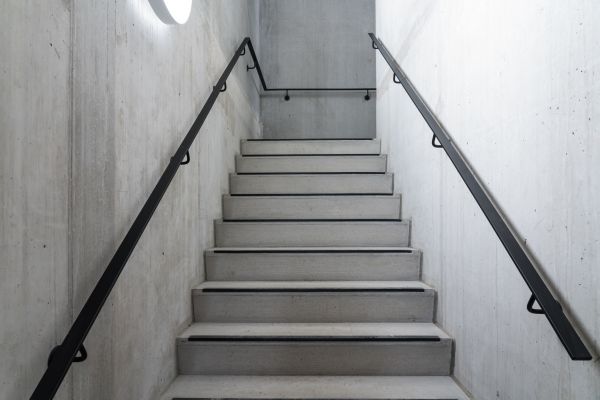 Cement Staircase Installation in Newport Beach