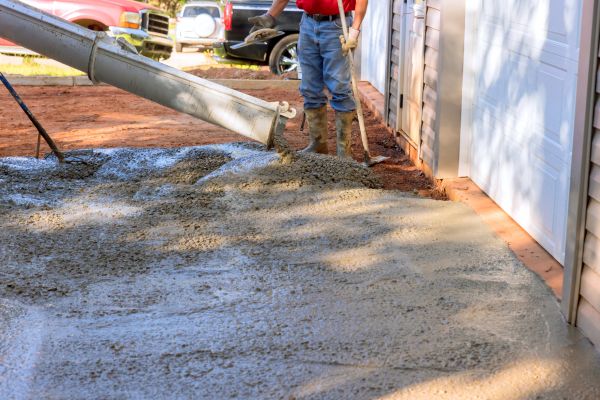 Cement Driveway Pouring in Newport Beach