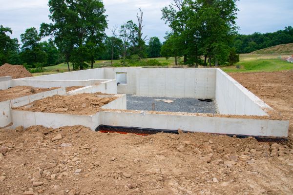 Basement Foundation Pouring in Newport Beach