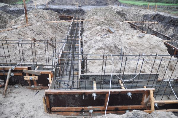 House Footing Construction in Newport Beach