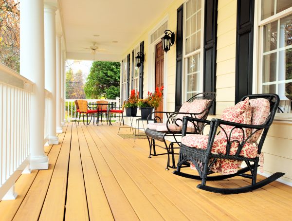 Front Porch Renovation in Newport Beach