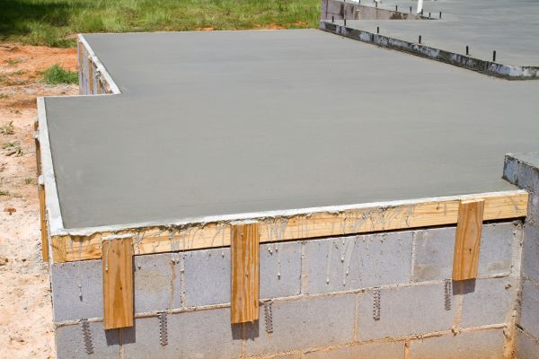Concrete Slab Installation in Newport Beach