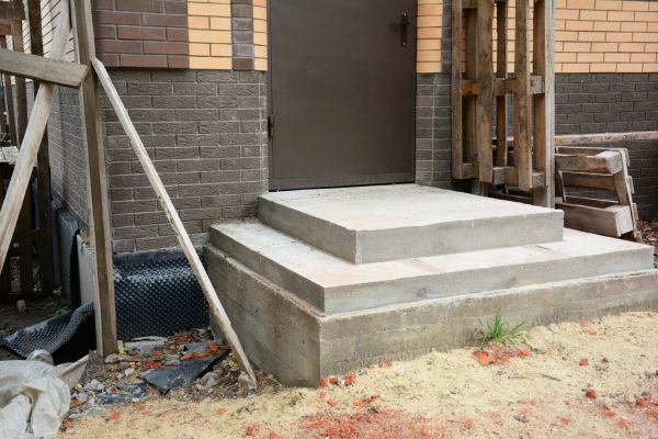 Cement Steps Construction in Newport Beach