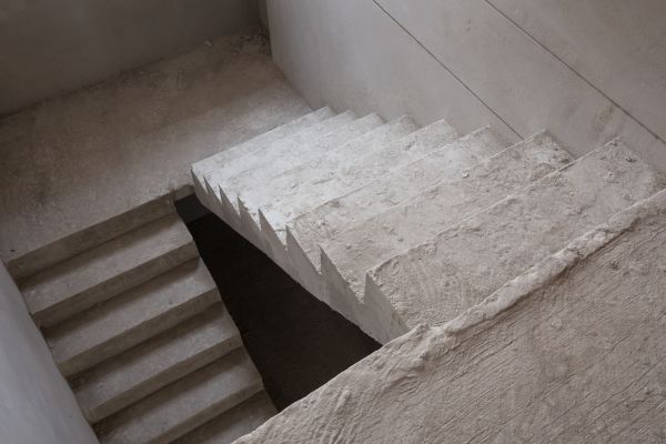 Cement Staircase Construction in Newport Beach