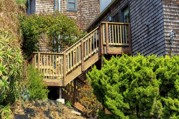 Patio Stair Installation in Newport Beach