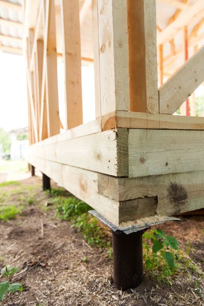 Barn Footing Construction in Newport Beach
