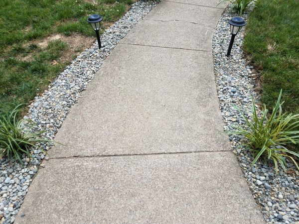 Cement Path Construction in Newport Beach